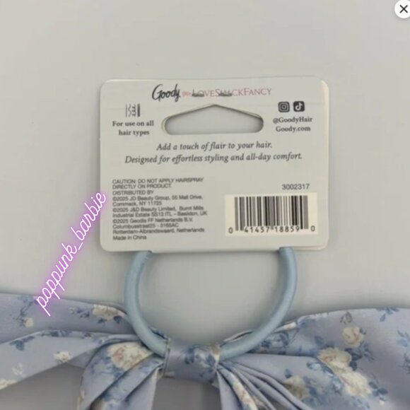 Goody x LoveShackFancy Ruffle Bow Hair Clip -‎ Everblooming Rosettes - Picture 5 of 13